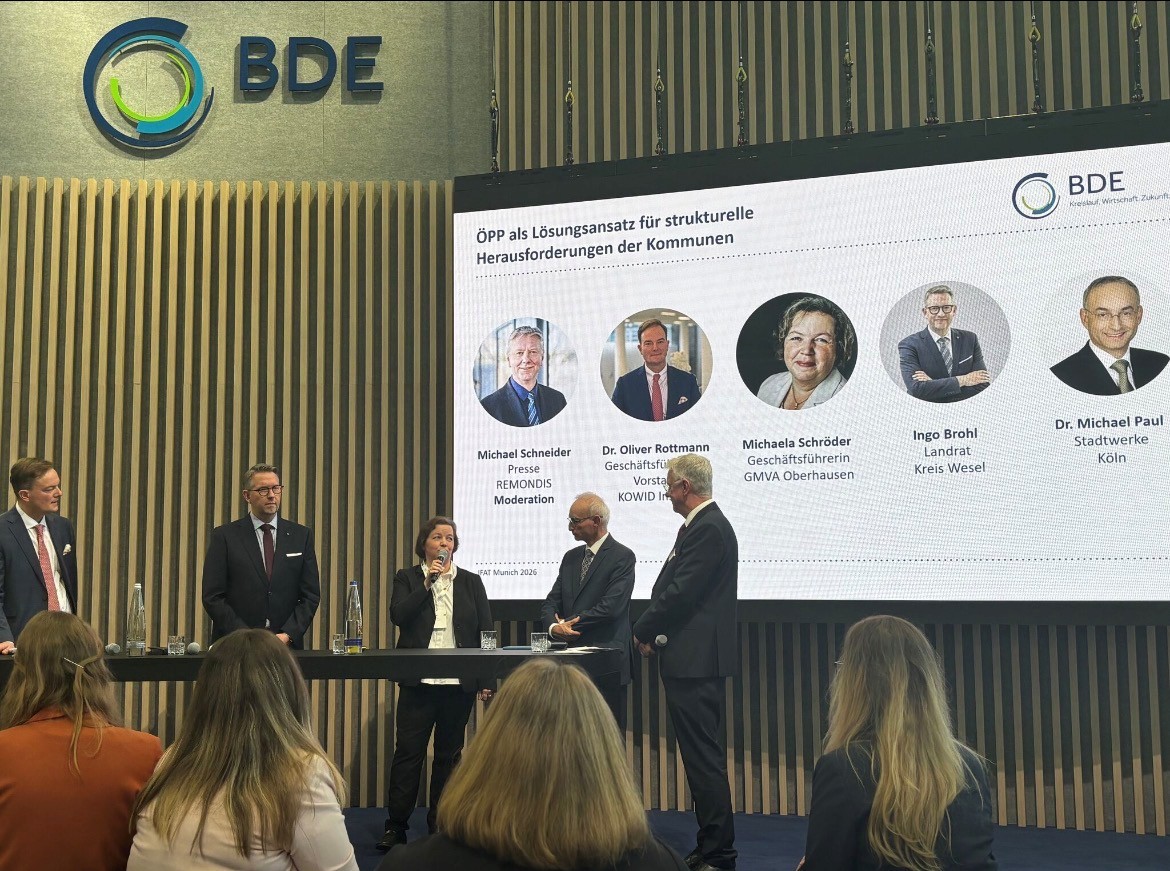 Dr. Oliver Rottmann auf der IFAT 2026